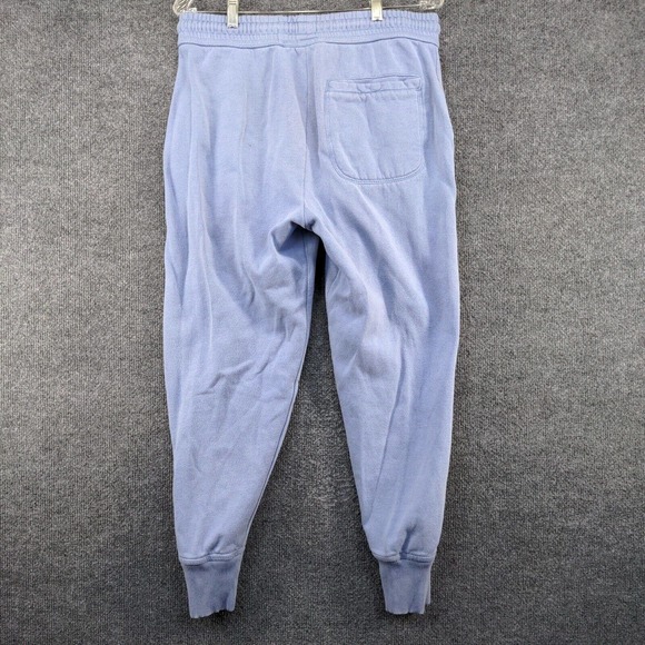 Urban Outfitters Men's Jogger Pants Blue Medium Drawstring Waist Tapered Leg - Picture 4 of 12
